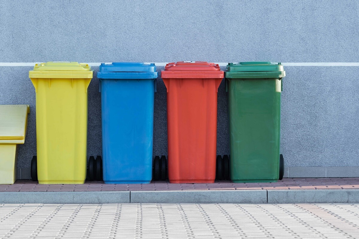 colorful-recycling-bin